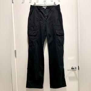 Zara cargo wide leg pants
